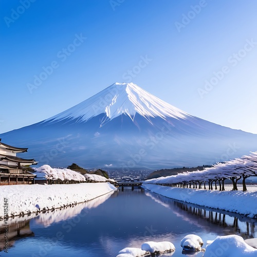 Mount Fuji in Japan