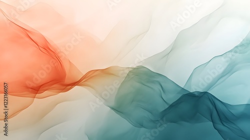 Delicate peaceful gradients with soothing light tones neutral abstract layers and a harmonious modern aesthetic style  Soft hazy and dreamlike with a calming gentle and relaxing atmosphere