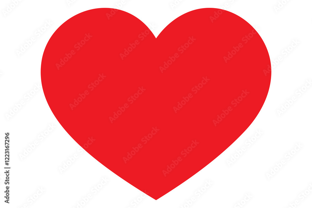Red Heart Shape icon silhouette vector illustration
Red Heart Shape icon silhouette vector illustration