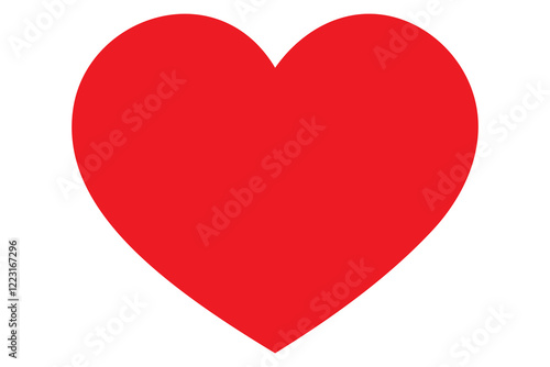 Free Download Red Heart Shape icon silhouette vector illustration
 - GFXLoad