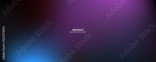Blue and purple gradient background with geometric lines. Suitable for banner, cover, poster, website, presentation, brochure, flyer, header