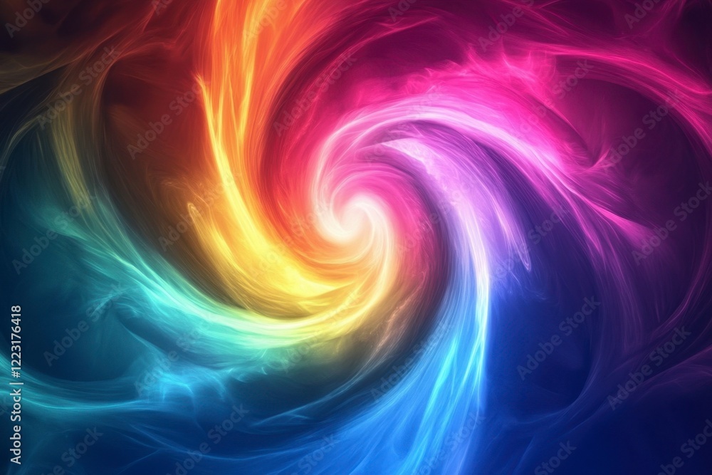 Vibrant Swirling Colors in a Abstract Background Design Vibrant Swirling Colors in a Abstract Background Design
