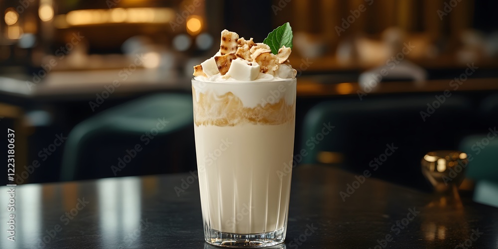 latte with cream latte with cream