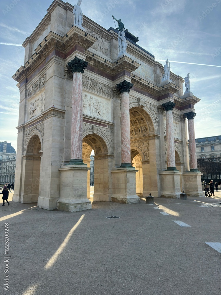Obraz premium Arch de triumph, Paris