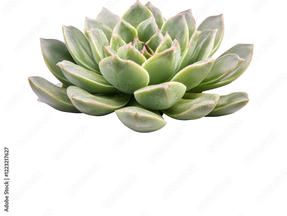 Isolated Succulent Plant Close-up Isolated Succulent Plant Close-up