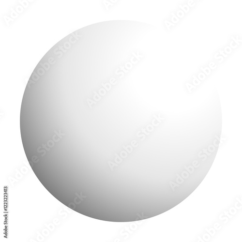 Gradient Black Circle Shadow on isolate transparent background