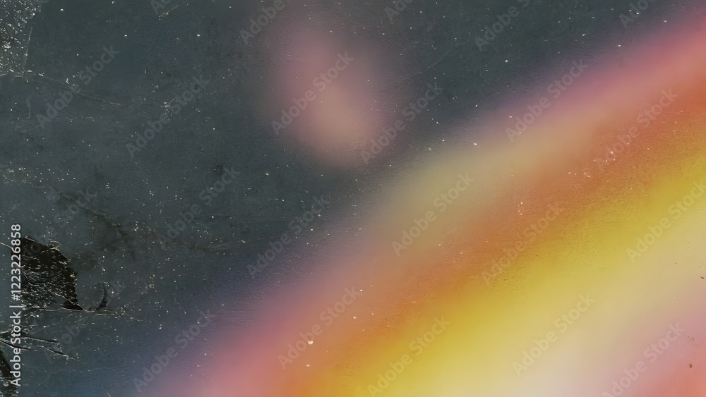 Fototapeta premium Film Noise Grain Overlay with subtle textures, vintage aesthetics, and cinematic abstract color gradients blend