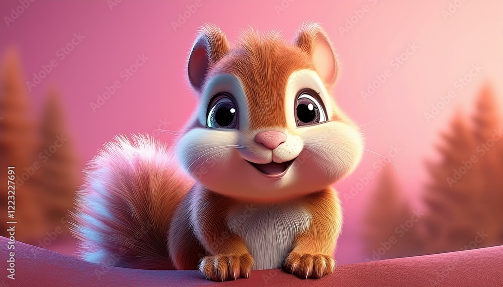 Niedliches Eichhörnchen Niedliches Eichhörnchen