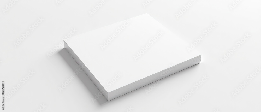 Modern Square Card & Envelope Mockup - Bright & Bold Design Modern Square Card & Envelope Mockup - Bright & Bold Design