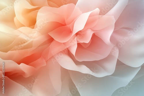 Wallpaper Mural Soft pastel flower petals gently overlapping in a delicate arrangement showcasing natural beauty Torontodigital.ca