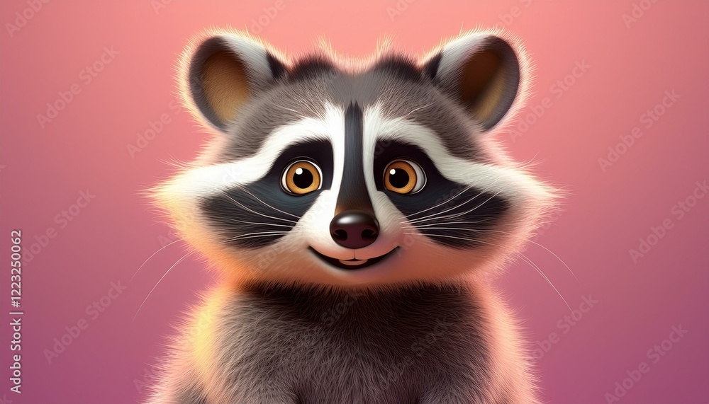 Niedlicher Waschbär Niedlicher Waschbär