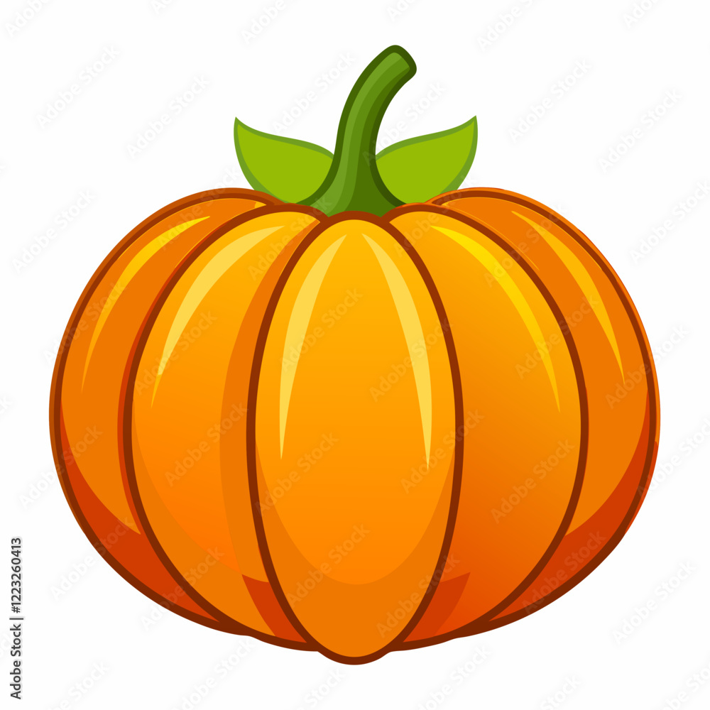 Obraz premium pumpkin isolated on white