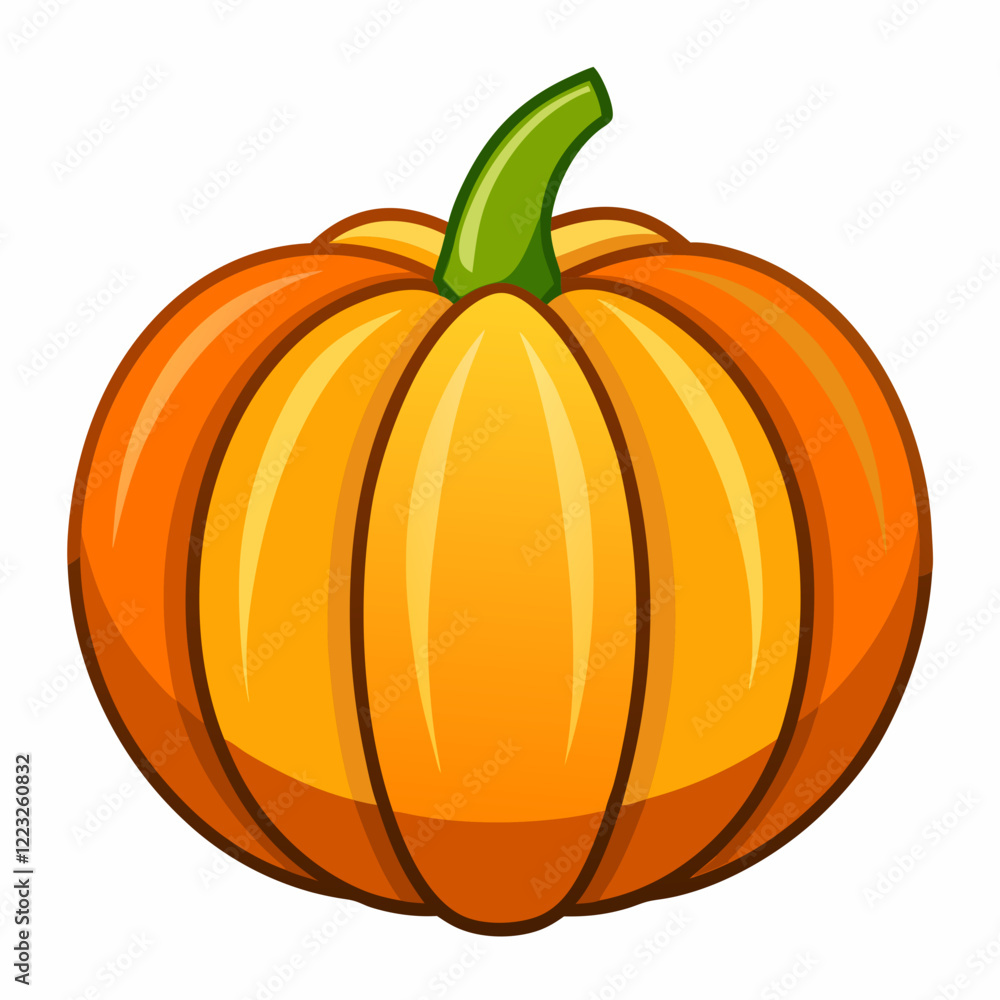 Obraz premium pumpkin isolated on white