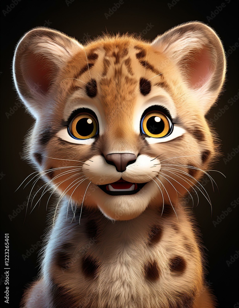 Fototapeta premium Niedlicher Puma