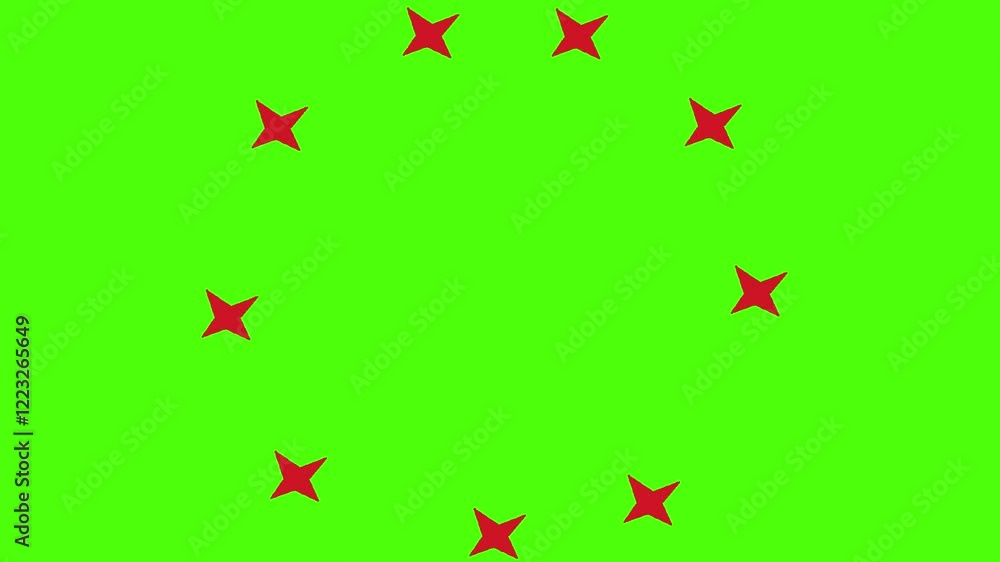 Spin Glitter Effects On Green Screen Spin Glitter Effects On Green Screen