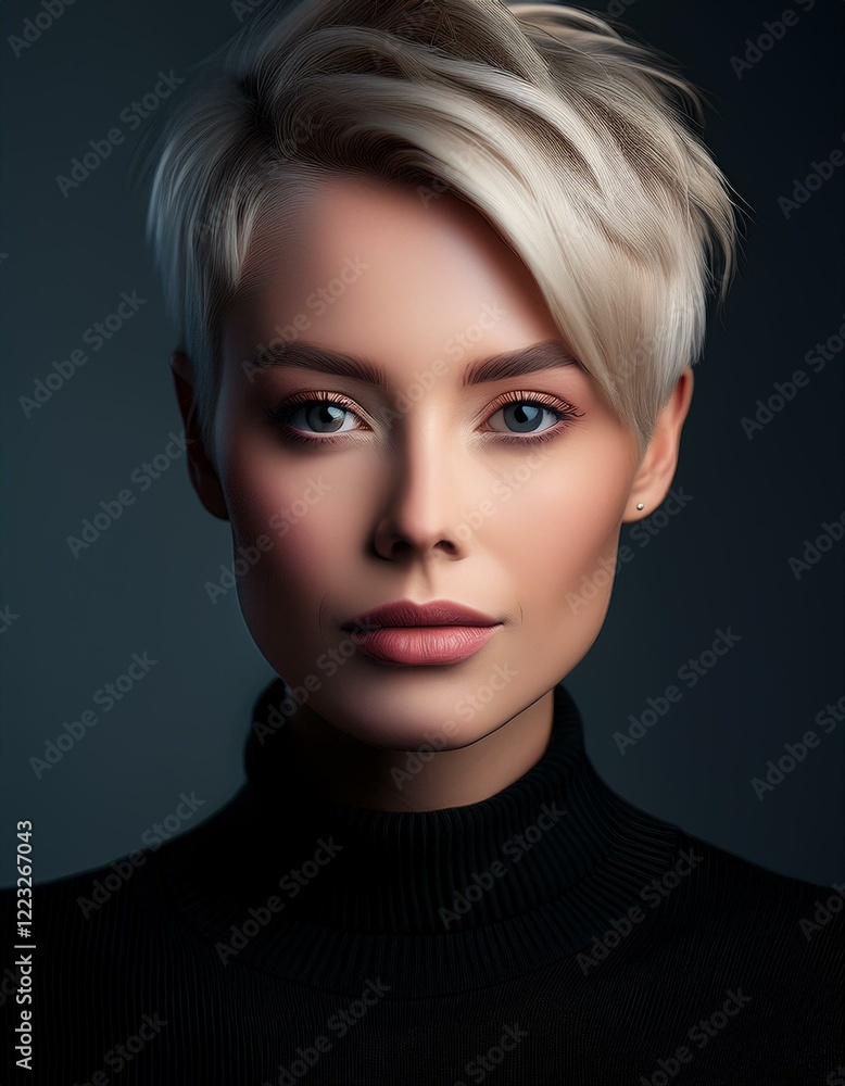 Fototapeta premium Hübsche junge Frau