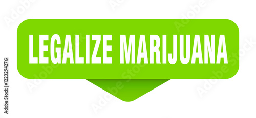 legalize marijuana sticker. legalize marijuana sign on transparent background