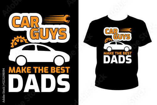 Car guys make the best dads - Art files for Cricut and Silhouette. You can edit them with Adobe Illustrator.
