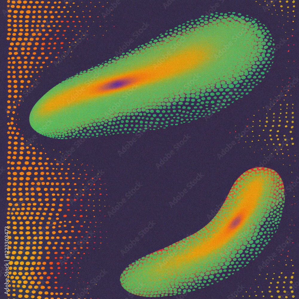 Obraz premium Abstract grainy background, noise texture, Generative AI