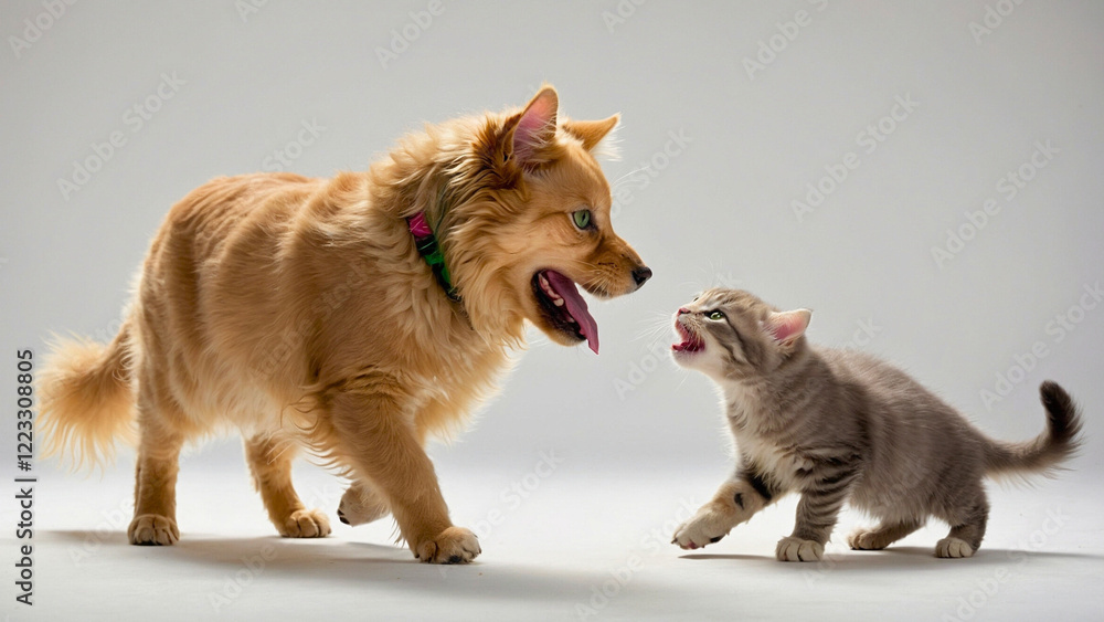 a fluffy grey domestic cat with soft, detailed fur and striking bright green eyes a fluffy grey domestic cat with soft, detailed fur and striking bright green eyes