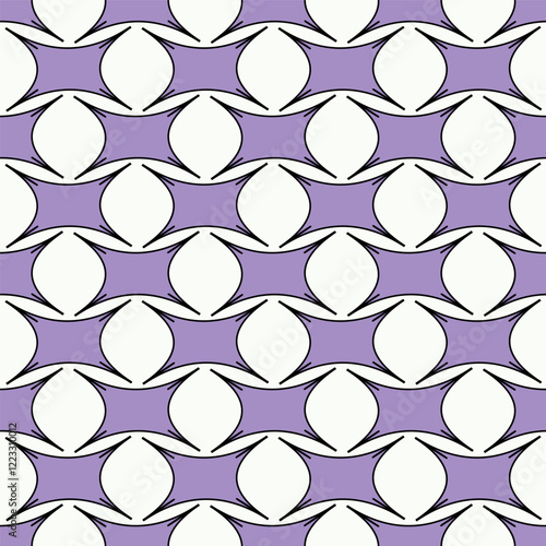 Abstract serenade figure pattern on white background