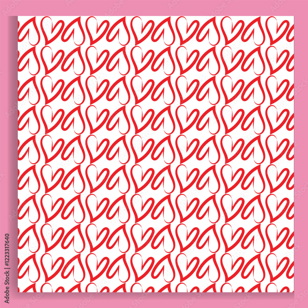 Hearts Seamless Pattern vector Hearts Seamless Pattern vector