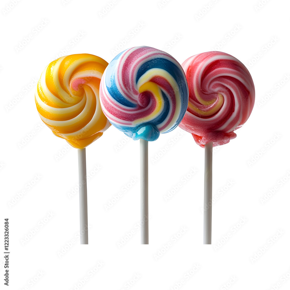 custom made wallpaper toronto digitalCookie Pops Shaped Like Lollipops with Candy Swirl Isolated on Transparent Background
