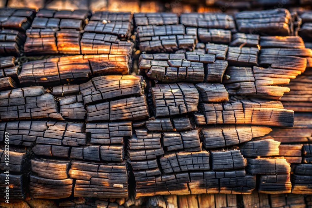 Charred Wood Texture Charred Wood Texture