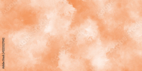 Abstract background yellow wall grunge watercolor drawing on a paper.orange red fiery golden brown black abstract background for design,beautiful watercolor background for your design, 