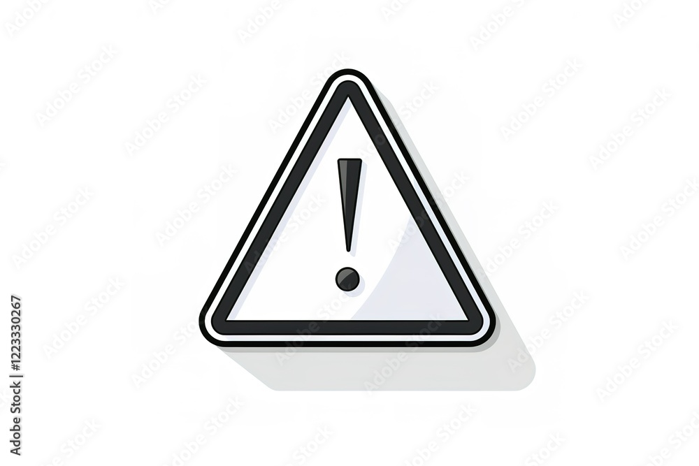 Attention! Warning sign, caution alert. Attention! Warning sign, caution alert.