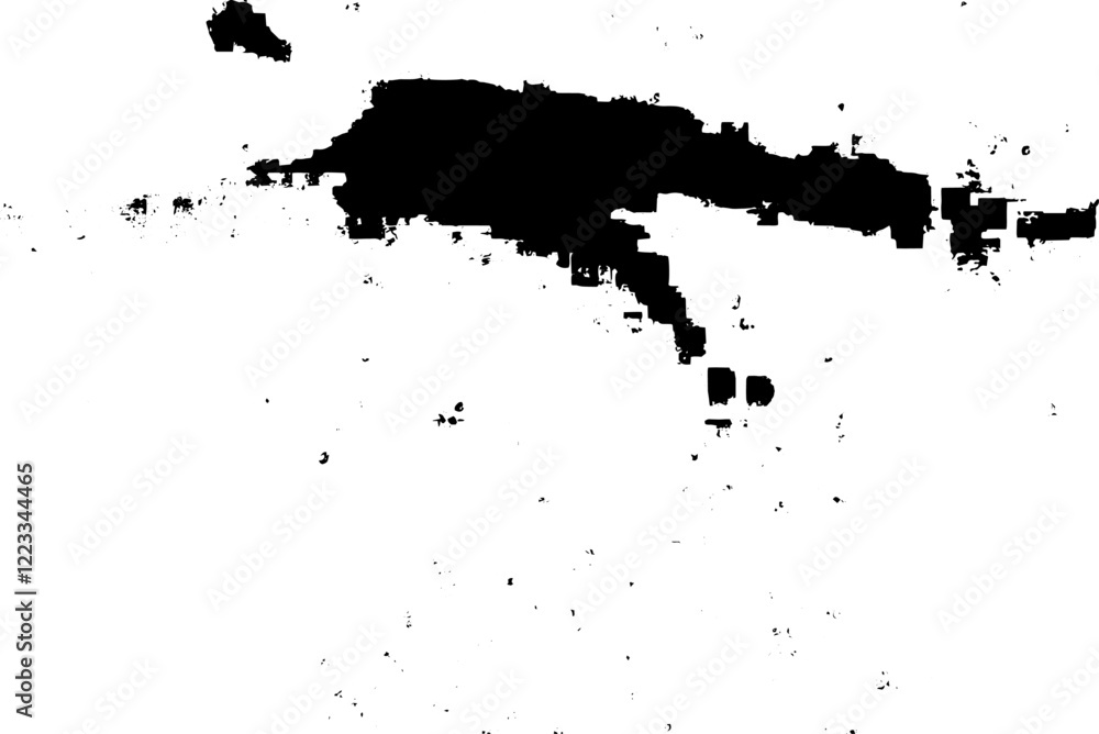 Rustic grunge vector texture with grain and stains. Abstract noise background. Weathered surface.