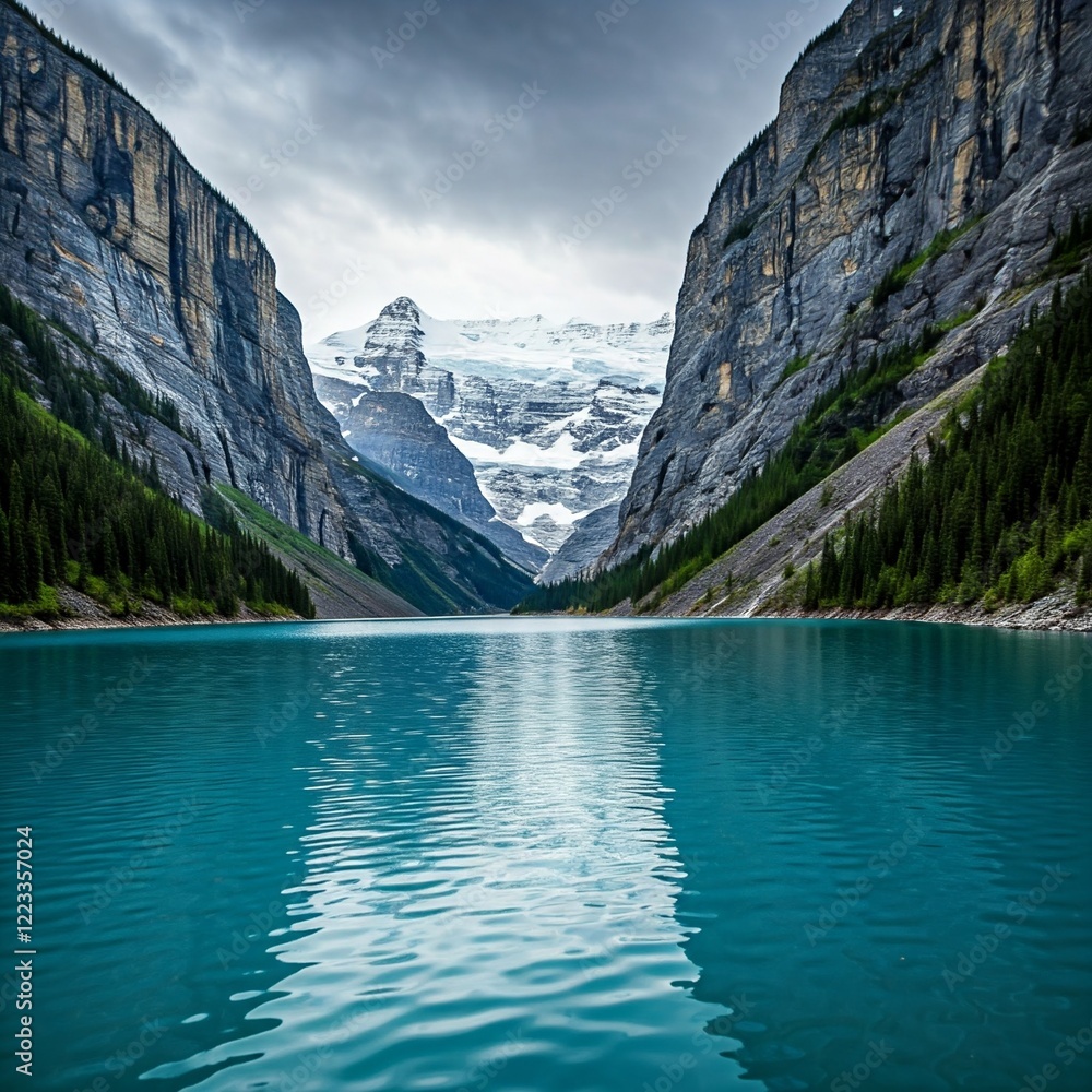 Fototapeta premium lake in the mountains