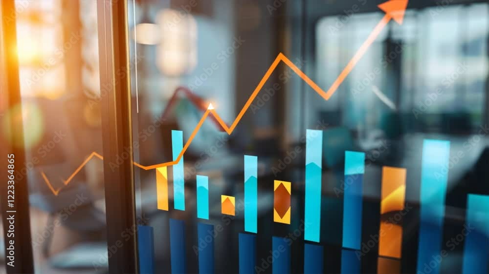 Visual Analysis of Financial Growth Colorful Graphs and Charts Showcasing Business Success and Investment Statistics Visual Analysis of Financial Growth Colorful Graphs and Charts Showcasing Business Success and Investment Statistics