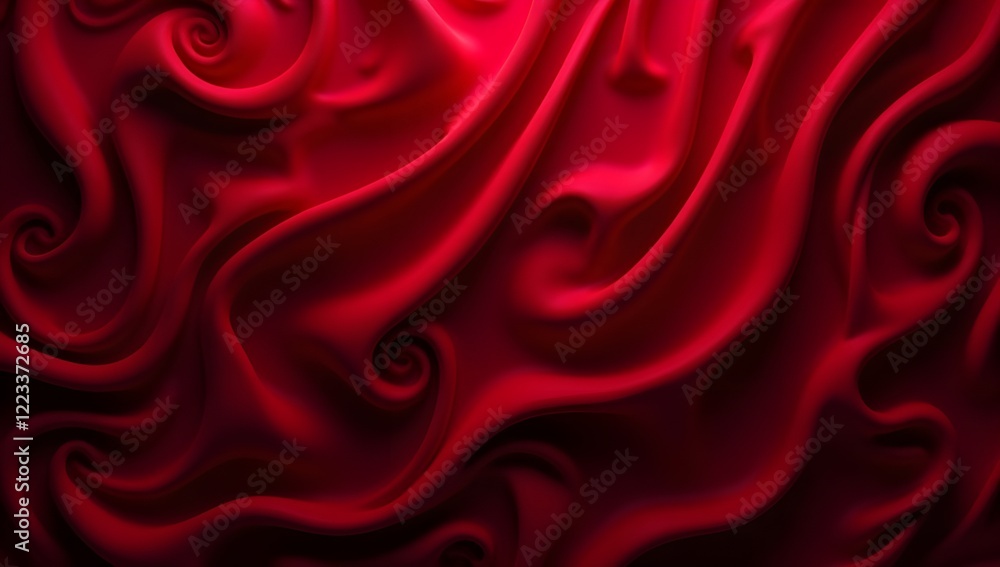 Obraz premium red silk background