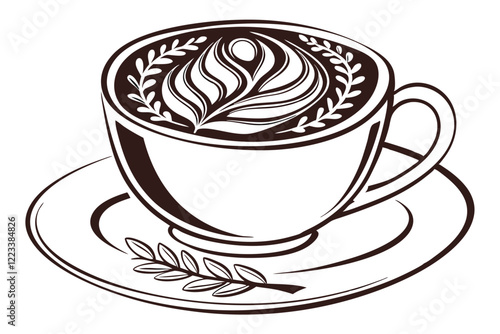 cup of cappuccino