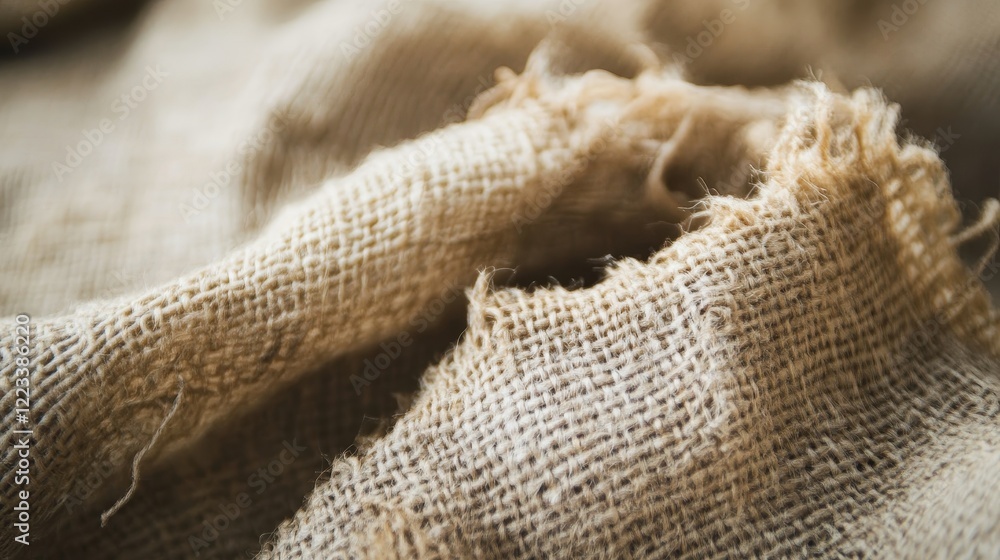 Obraz premium Rustic burlap texture
