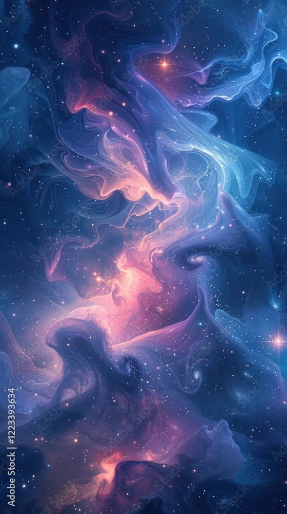 Fototapeta premium purple galaxy abstract concept background