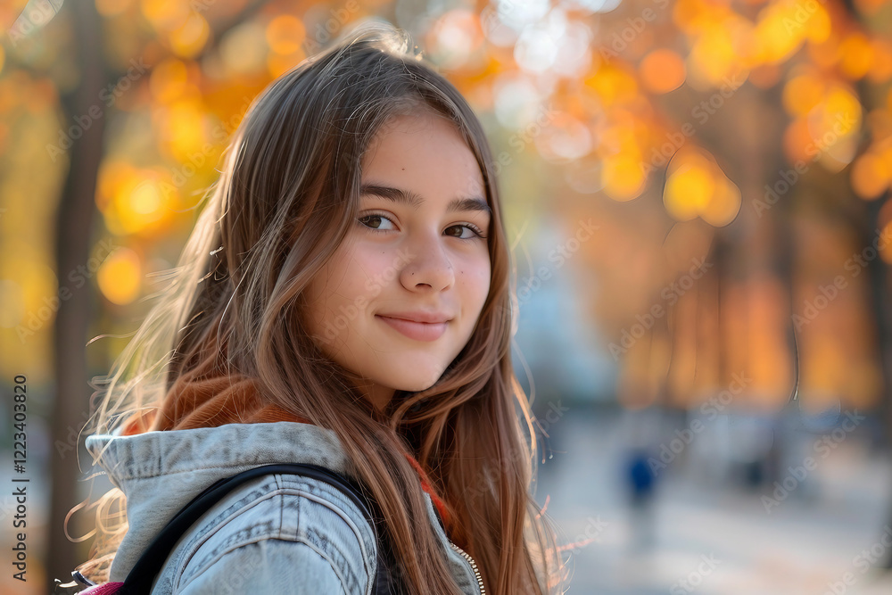 Fototapeta premium Millennial student srydying created with generative ai
