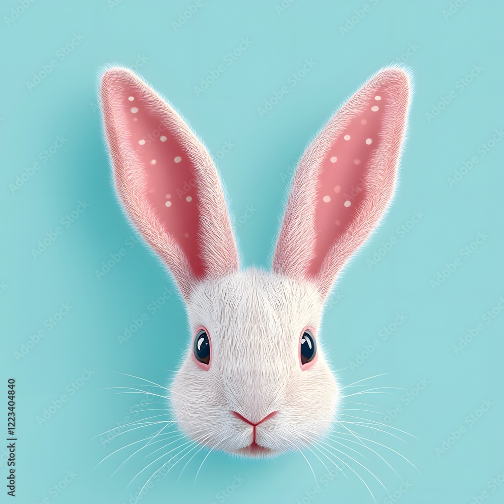 Obraz premium Rabbit ears, Easter day