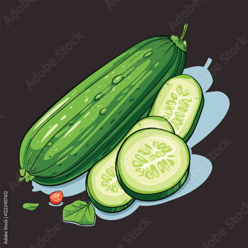 cucumber slice