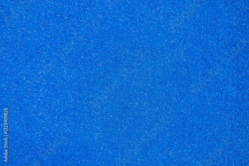 Obraz na plátně texture of the ground surface of a blue paddle tennis court, textured background