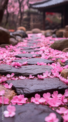 A Beautiful Garden Pathway ...