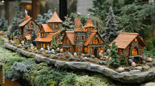 A Charming Bunny Village De...