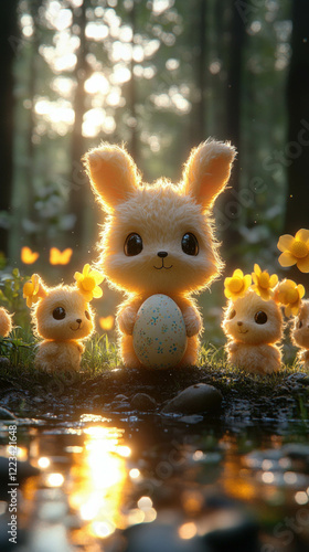 An Adorable Scene Of Baby A...
