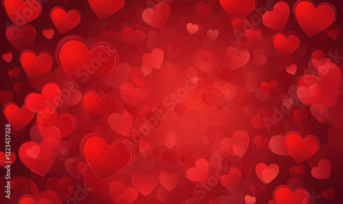 Wallpaper Mural heart, vector background Torontodigital.ca