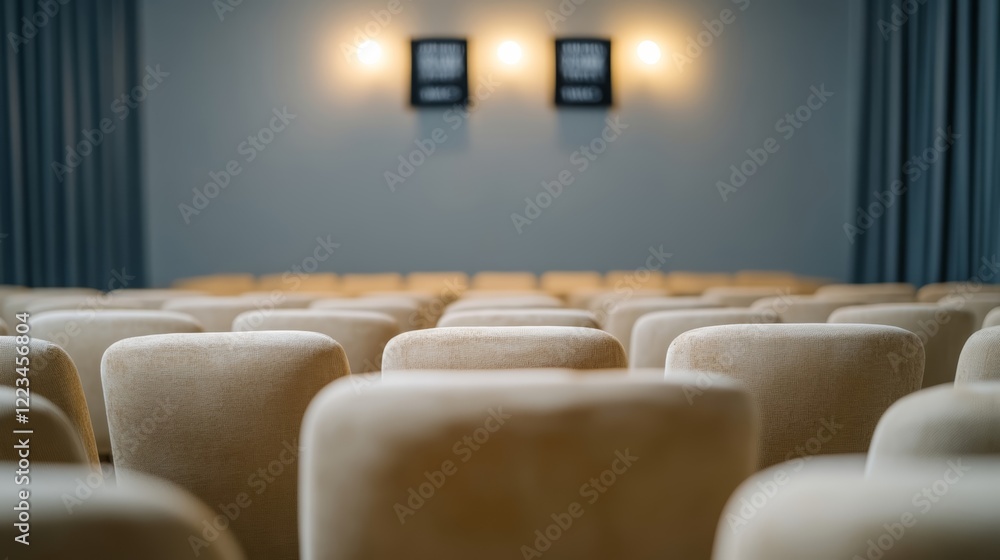 Elegant Close up of a weathered theater marquee with peeling paint showcasing classic film titles in black block letters glowing dimly at dusk Elegant Close up of a weathered theater marquee with peeling paint showcasing classic film titles in black block letters glowing dimly at dusk