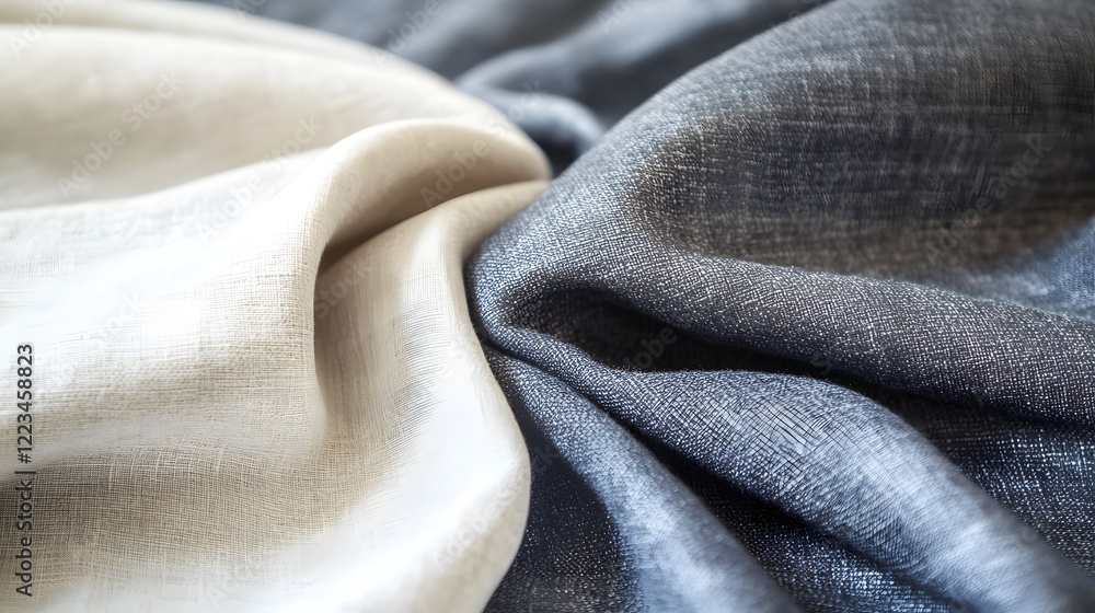 Fototapeta premium blue denim fabric