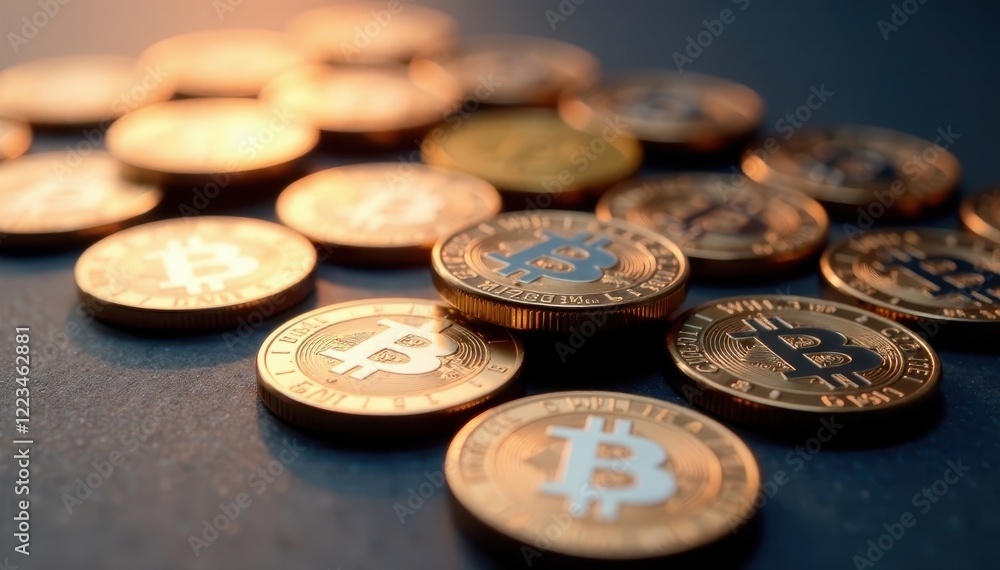 Neat rows of gleaming coins, financial concept , investment, background Neat rows of gleaming coins, financial concept , investment, background