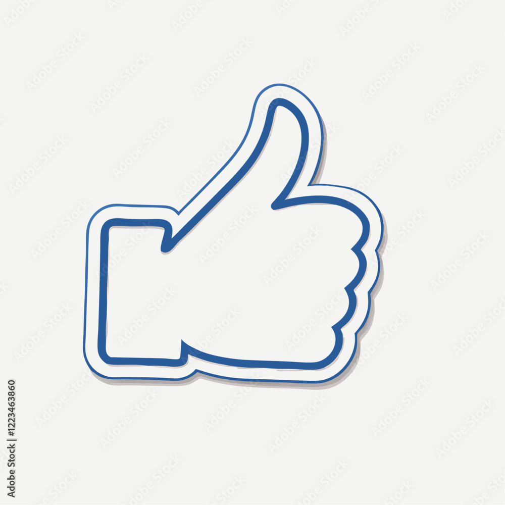 Human like hand vector illustration (3) Human like hand vector illustration (3)