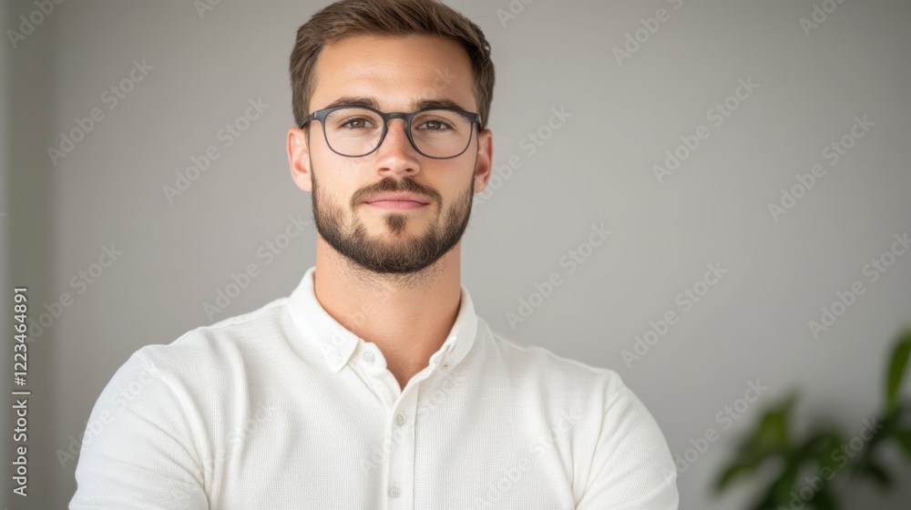 Obraz premium Elegant Young student driver sitting in a car with the windows down a driving instructor gesturing and pointing out directions in a calm manner 